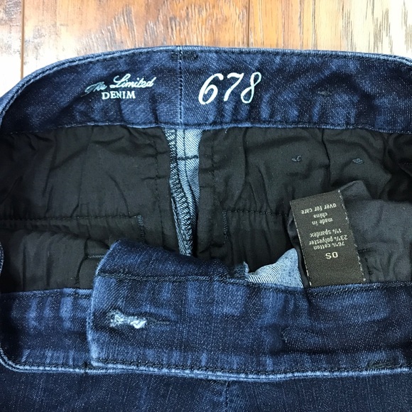 The Limited 678 Trouser Jeans Flare Sz 0s - Picture 7 of 7